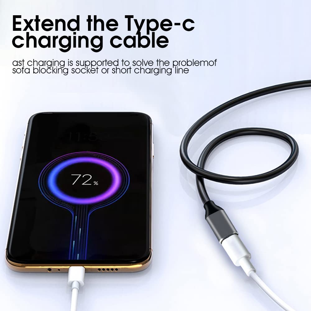 Verilux USB C Extension Cable (Gen 2/10Gbps), USB 3.1 Type C Male to Female Extension Cable 3.3ft,100W Fast Charging Male to Female for MacBook Pro/Air/M1,iPad Pro Dell XPS Surface Book and More Verilux USB C Extension Cable (Gen 2/10Gbps), USB 3.1 Type C Male to Female Extension Cable 3.3ft,100W Fast Charging Male to Female for MacBook Pro/Air/M1,iPad Pro Dell XPS Surface Book and More